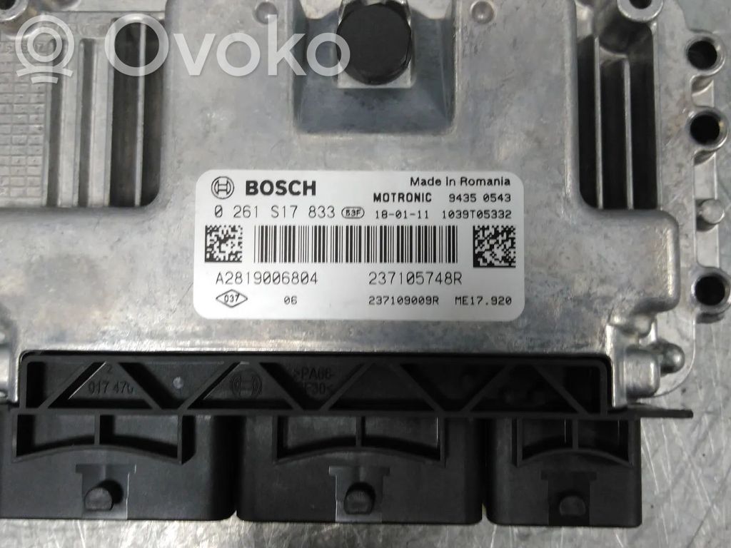 Renault Twingo III Engine control unit/module 