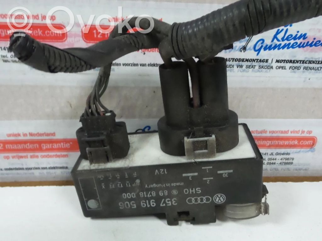 Volkswagen Sharan Glow plug pre-heat relay 