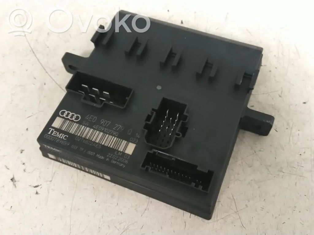 Other control units/modules   4E0907279Q,4E0910279Q,4E0910279S,ASB