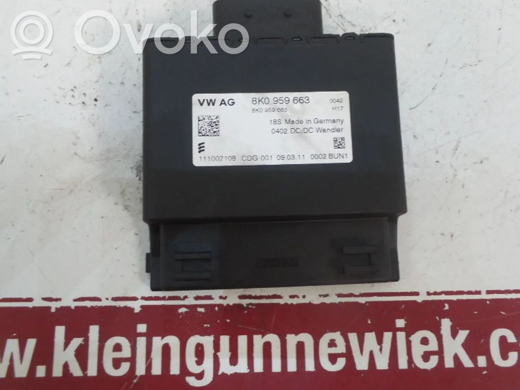 Inne komputery / moduły / sterowniki   8K0959663D,8K0959663,CCZ,CCZC,CCZCCCZ
