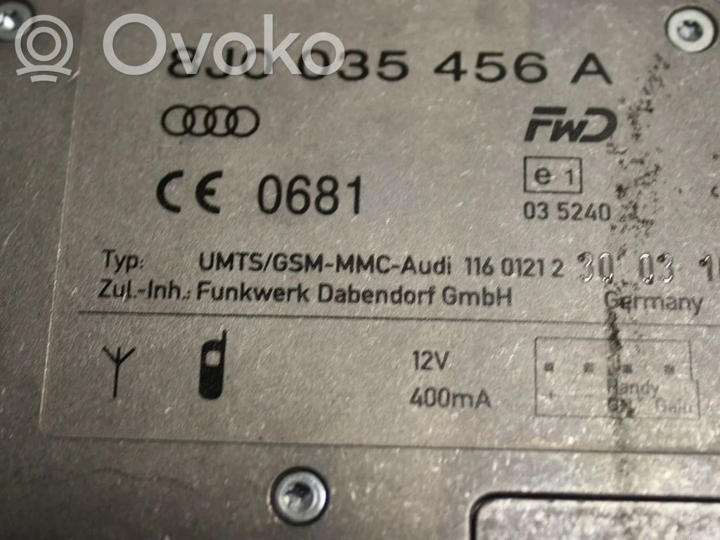 Audi A6 S6 C6 4F Citu veidu vadības bloki / moduļi 