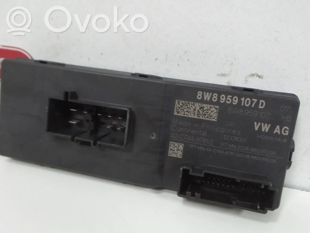 Other control units/modules   8W8959107D,8W8959107B,9A795910700,EASA,PAB959107