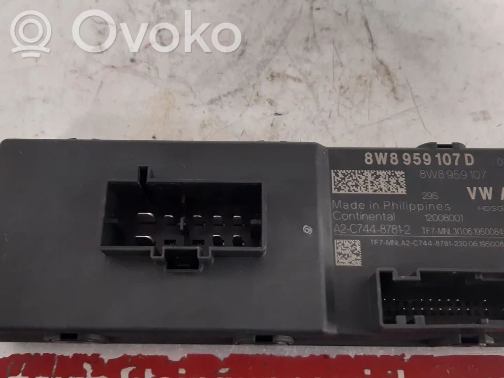 Sonstige Steuergeräte / Module   8W8959107D,8W8959107B,9A795910700,EASA,PAB959107
