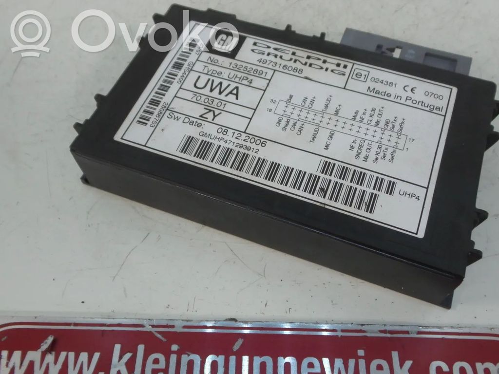 Opel Astra H Otras unidades de control/módulos 