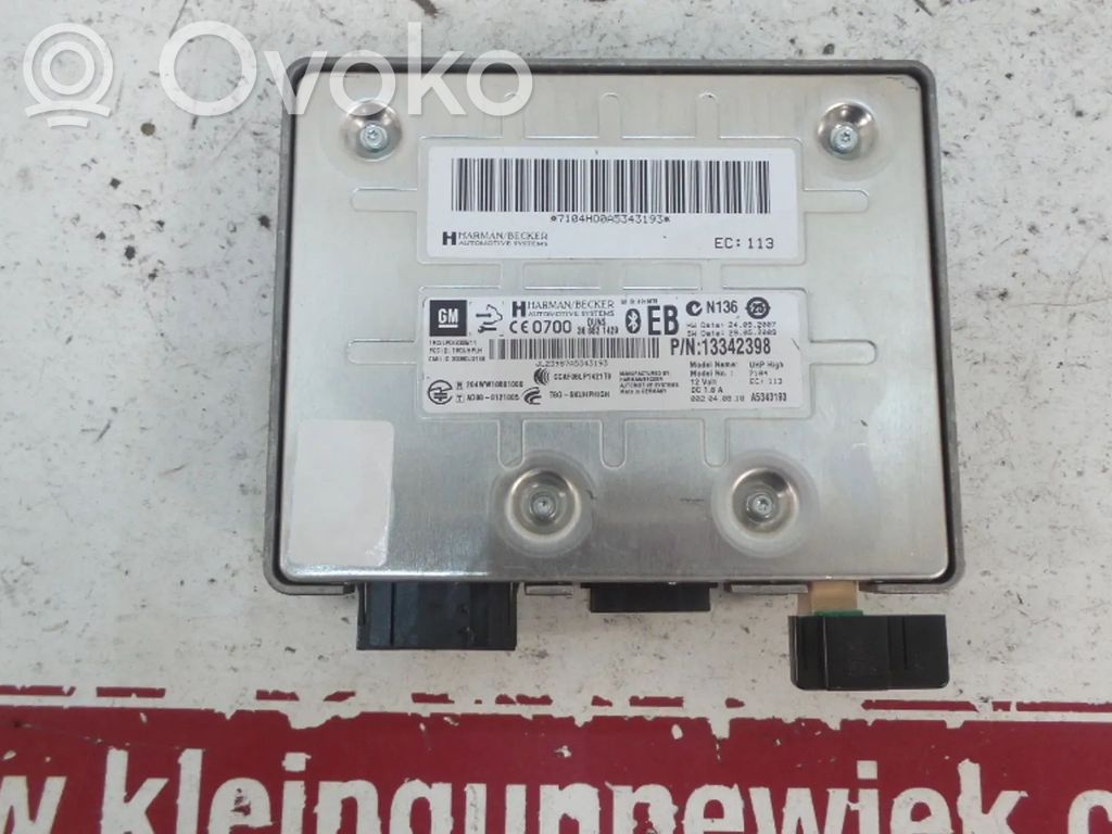 Opel Astra J Otras unidades de control/módulos 