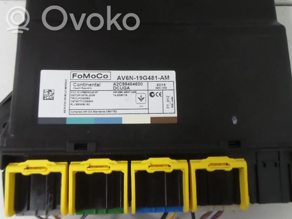 Ford Kuga II Other control units/modules 