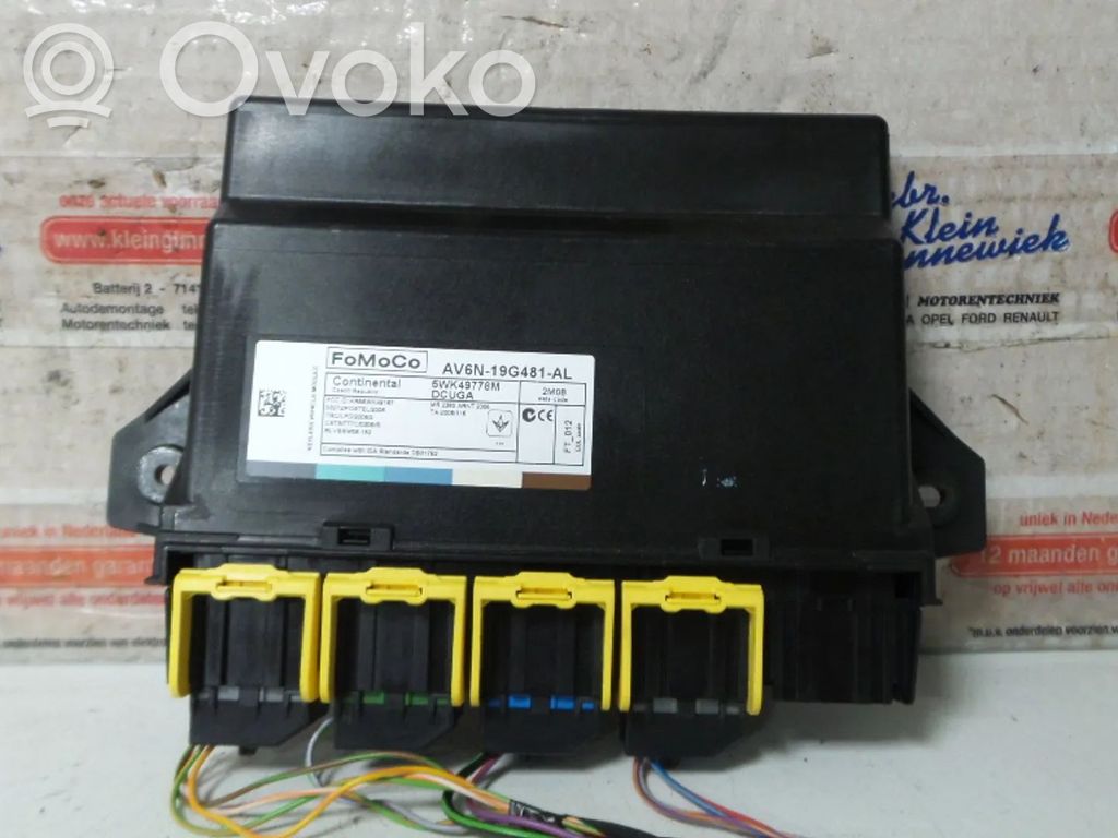Ford Focus Other control units/modules 