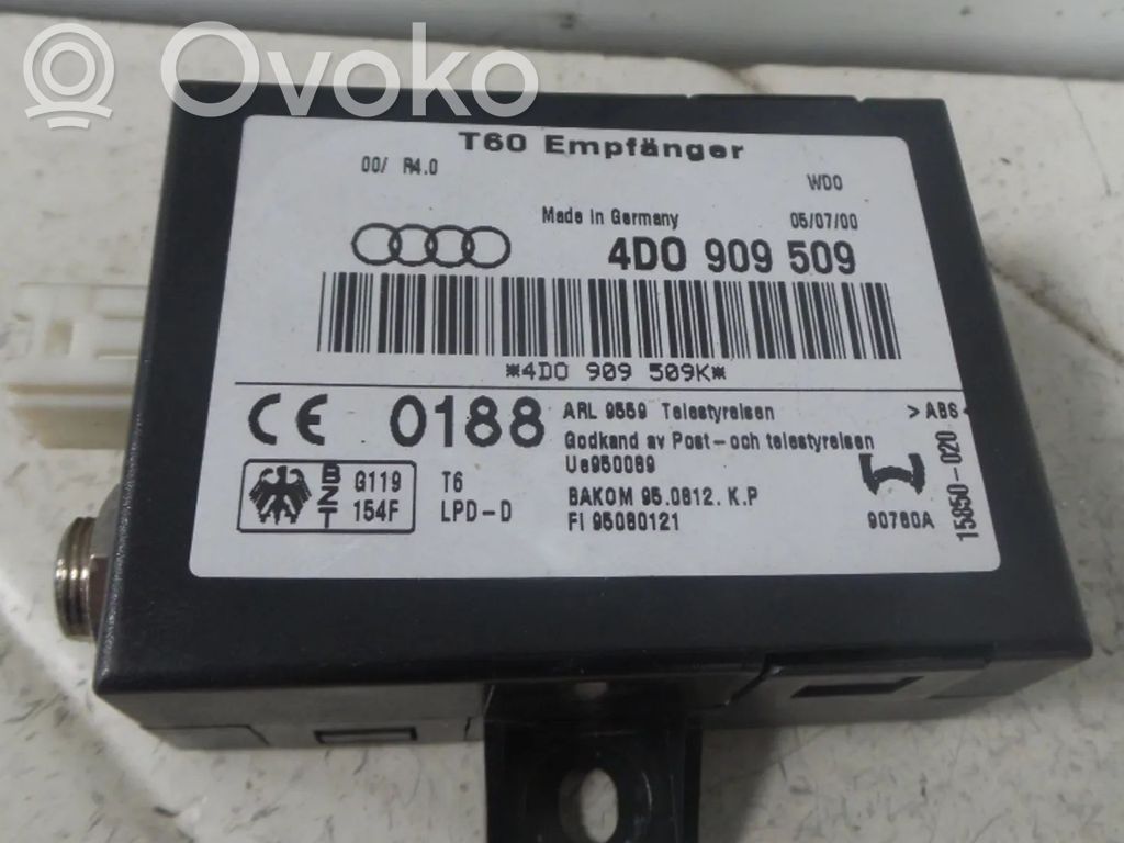 Audi A8 S8 D2 4D Other control units/modules 