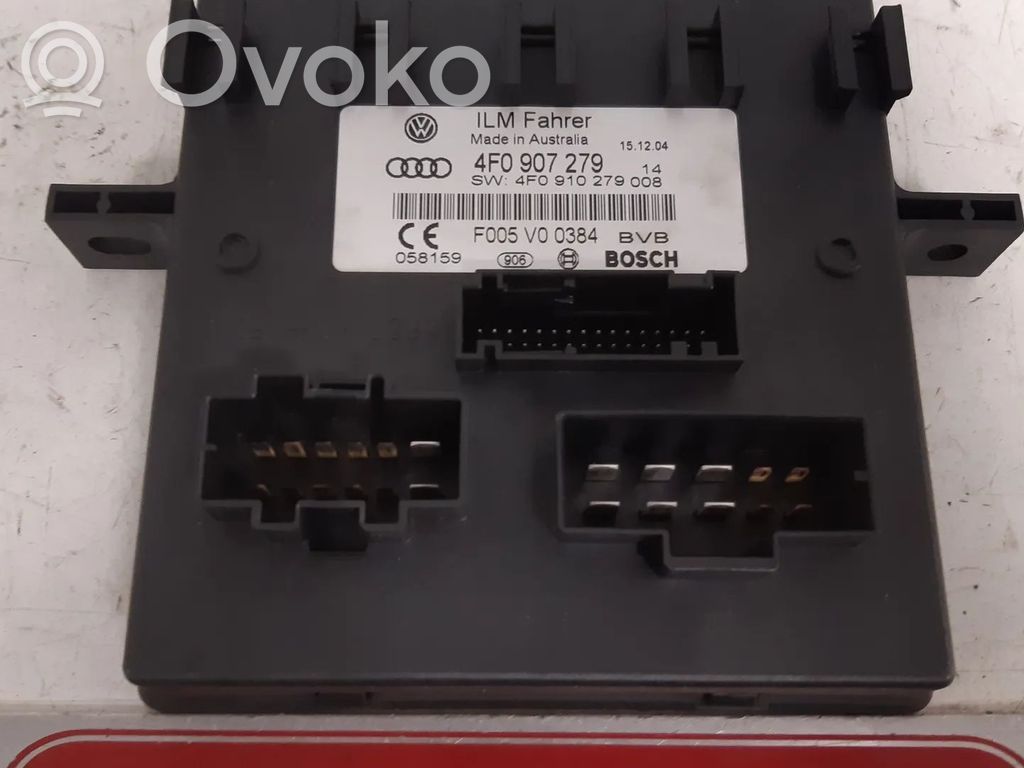 Autres unités de commande / modules   4F0907279,4F0910279AE,4F0910279AF,4F0910279D,4F0910279K,BDW