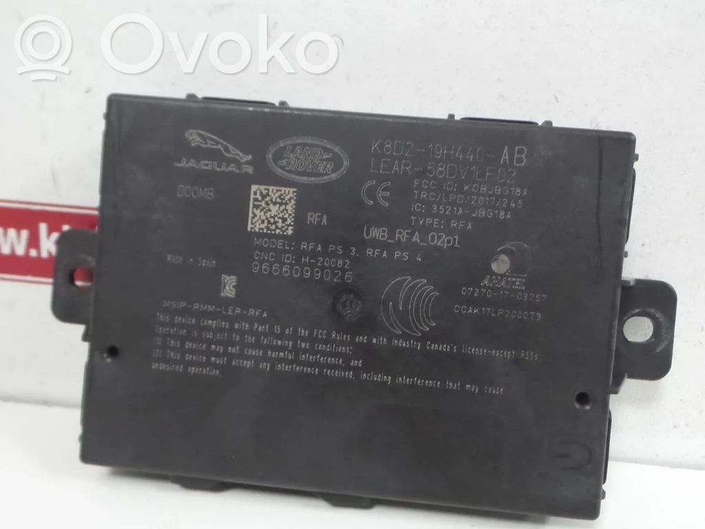 Land Rover Range Rover Evoque L551 Otras unidades de control/módulos 