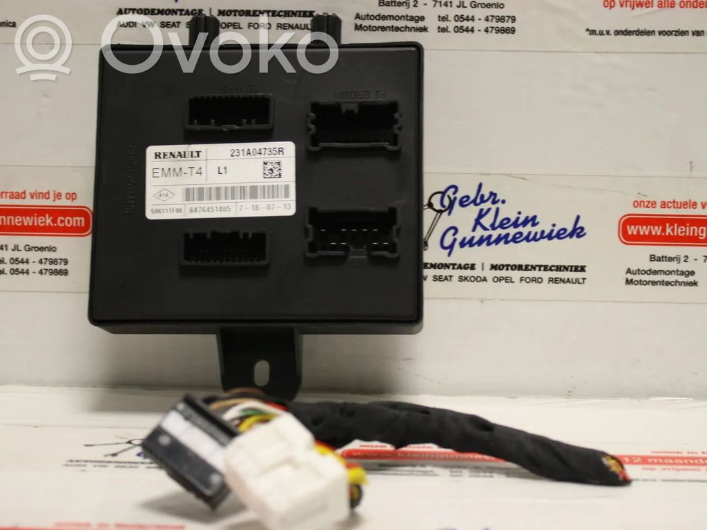 Renault Clio IV Other control units/modules 