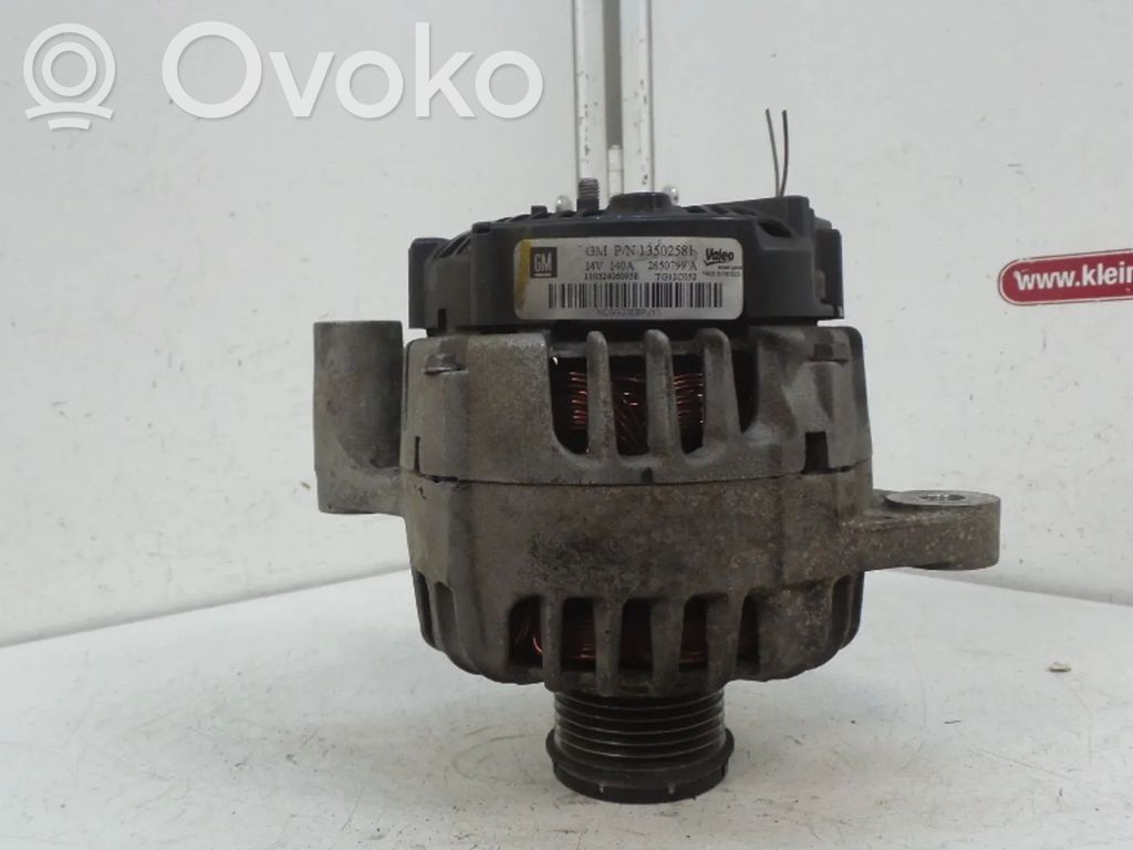 Opel Astra J Alternator 