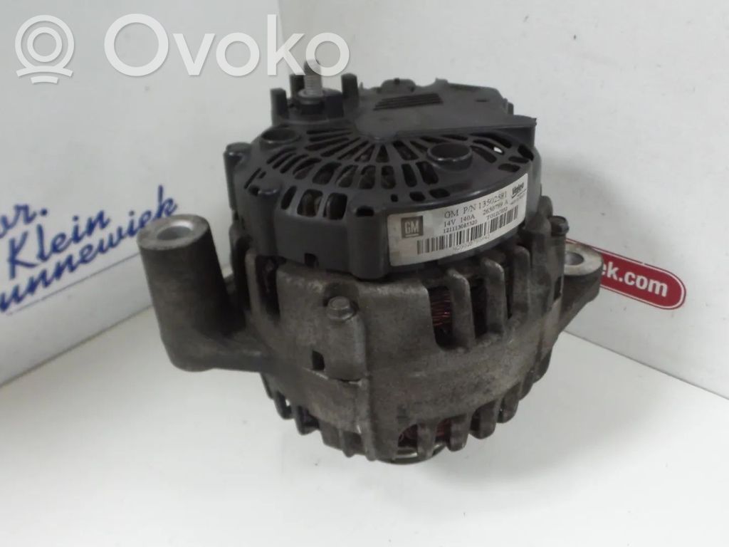 Opel Zafira C Alternator 