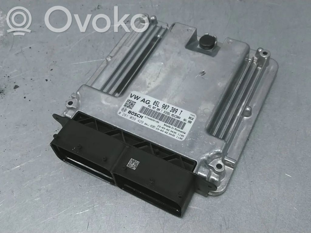 Engine control unit/module   05L907309T,0281039429,05L906022GH,DTSA