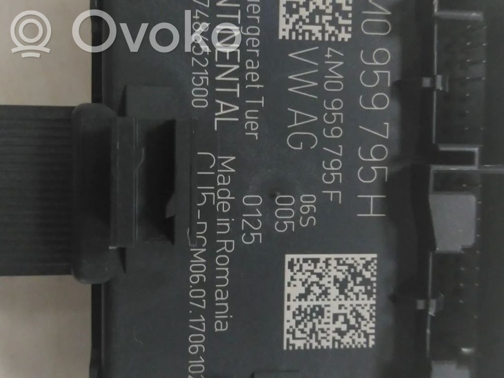 Unité de commande module de porte   4M0959795H,8W0959595H