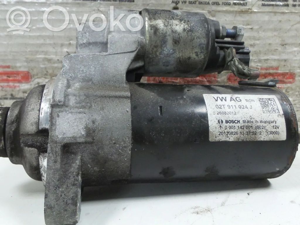 Starteris   02T911024J,0001142001,02T911024JX