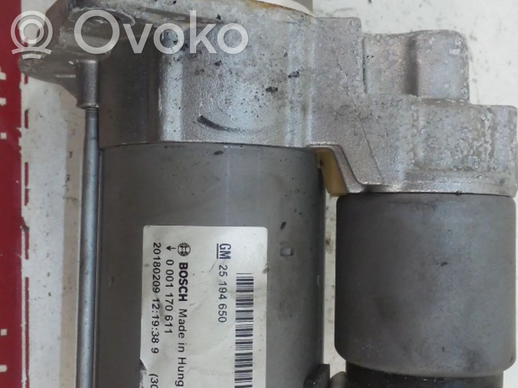 Opel Corsa E Starteris 