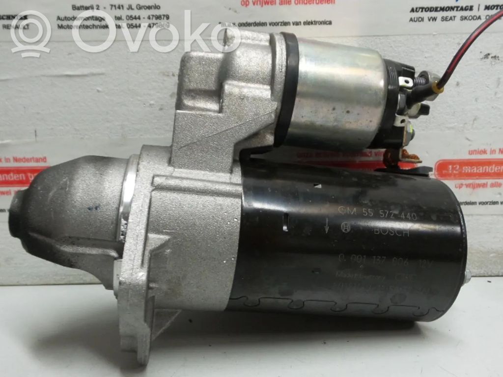 Opel Corsa D Motor de arranque 