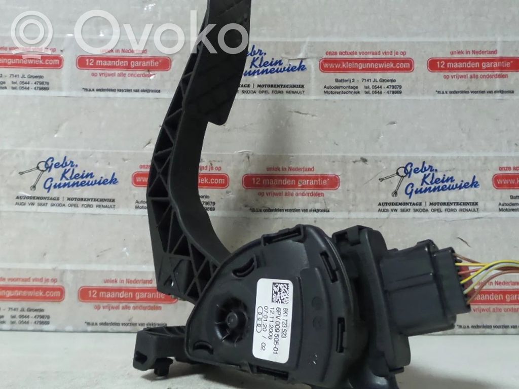 Audi A6 S6 C6 4F Akseleratora elektriskais regulators (pedālis) 
