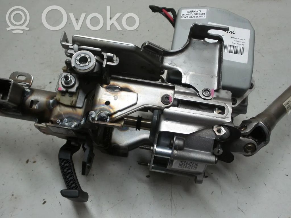 Renault Clio III Cremagliera dello sterzo parte elettrica 