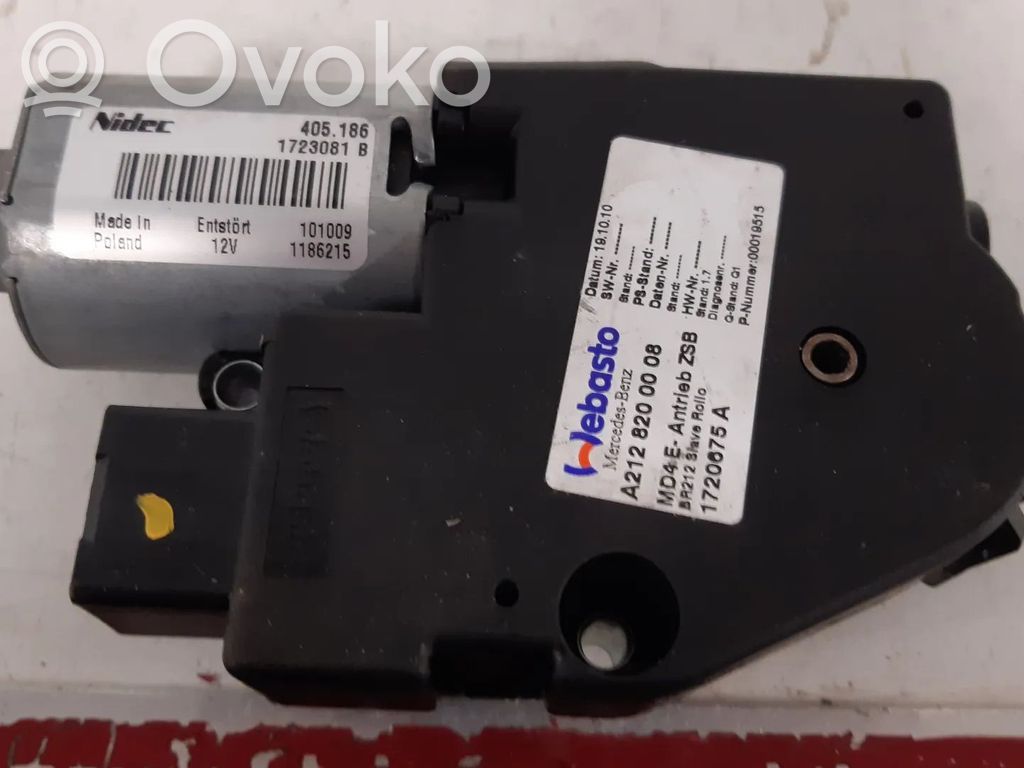 Mercedes-Benz E W212 Motor/actuator trapă