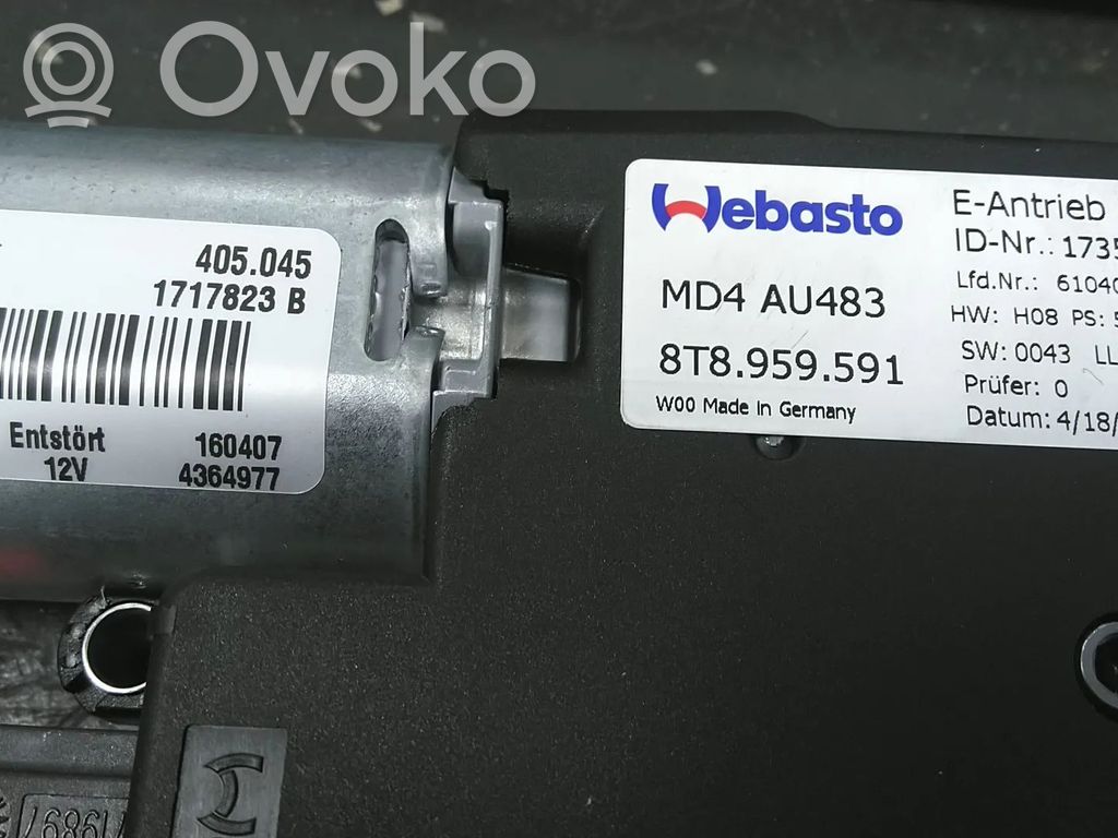 Moottori/käyttölaite   8T8959591