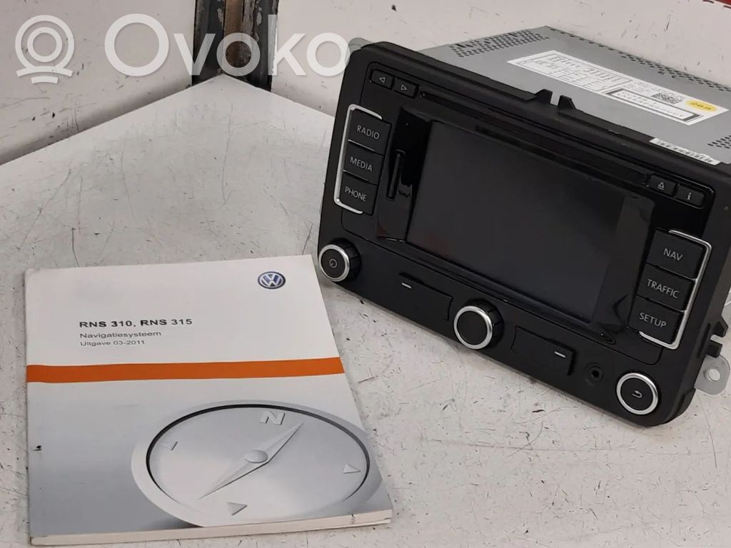 Volkswagen Golf VI CD/DVD player unitate navigație 