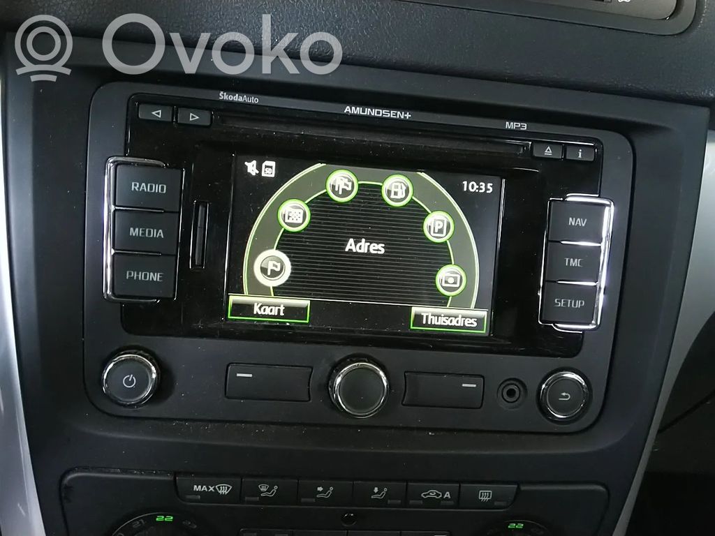 Skoda Yeti (5L) Stacja multimedialna GPS / CD / DVD 