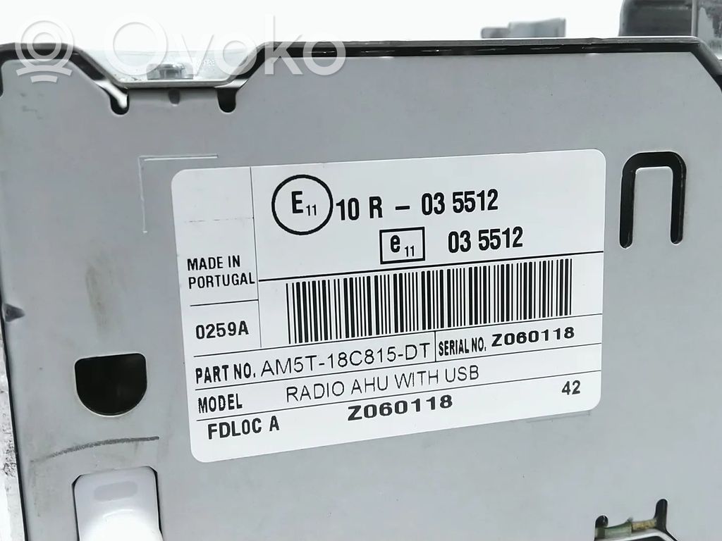 Ford Fiesta Panel / Radioodtwarzacz CD/DVD/GPS 