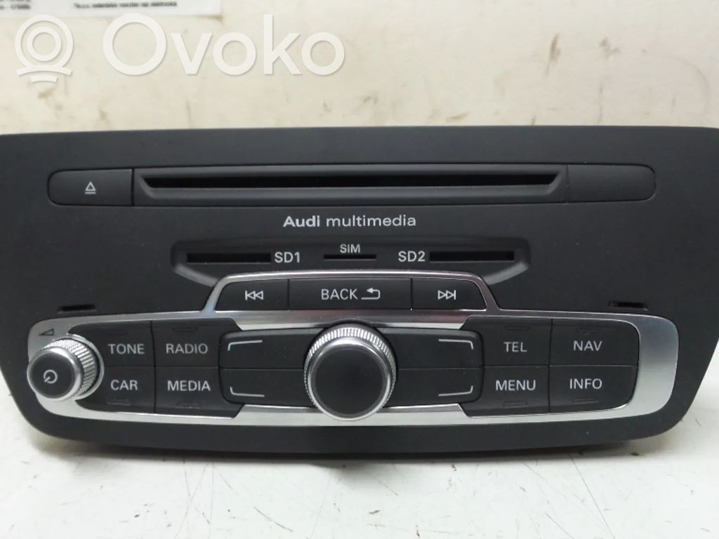 Audi Q3 8U Unità principale autoradio/CD/DVD/GPS 