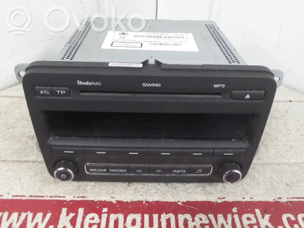 Skoda Fabia Mk2 (5J) Unitate principală radio/CD/DVD/GPS 
