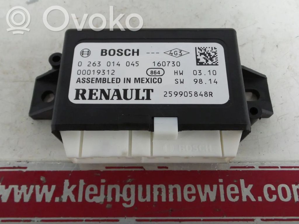 Renault Clio IV Parking PDC control unit/module 