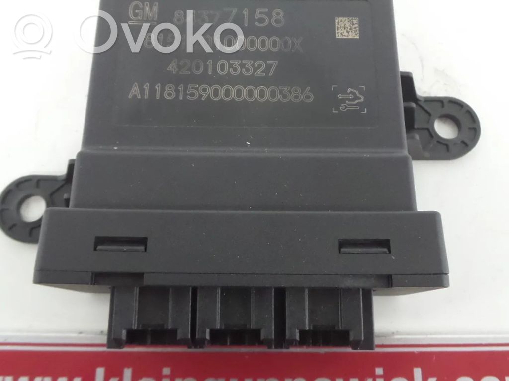 Vauxhall Astra K Parking PDC control unit/module 