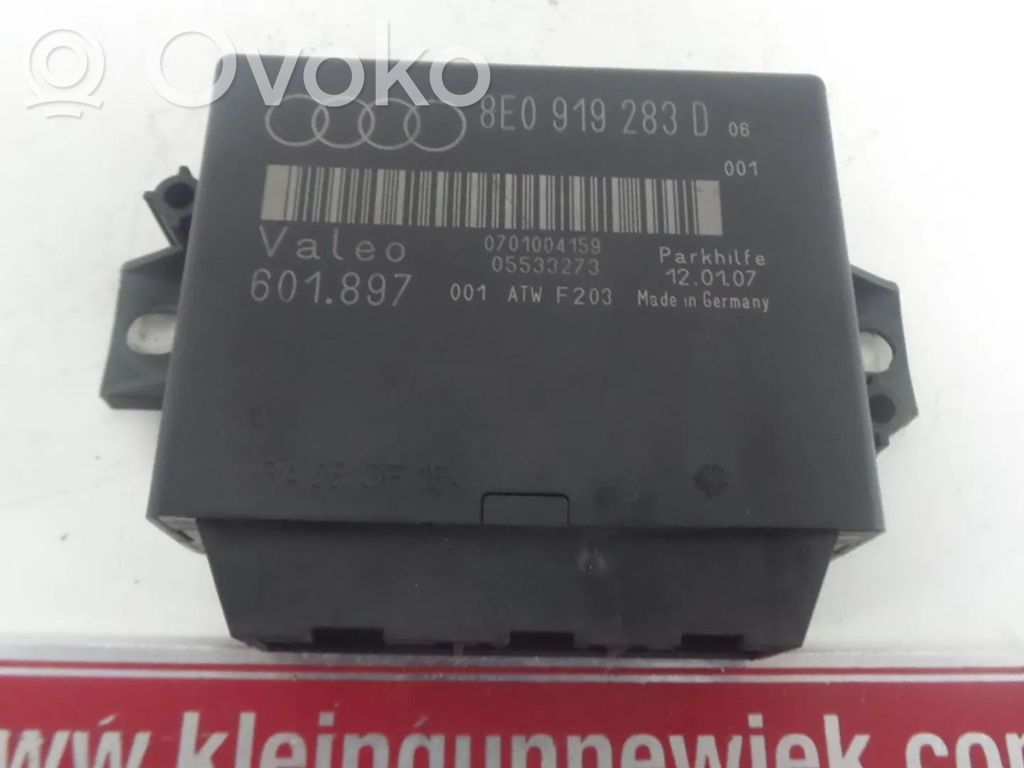 Pysäköintitutkan (PCD) ohjainlaite/moduuli   8E0919283D,8E0919283B