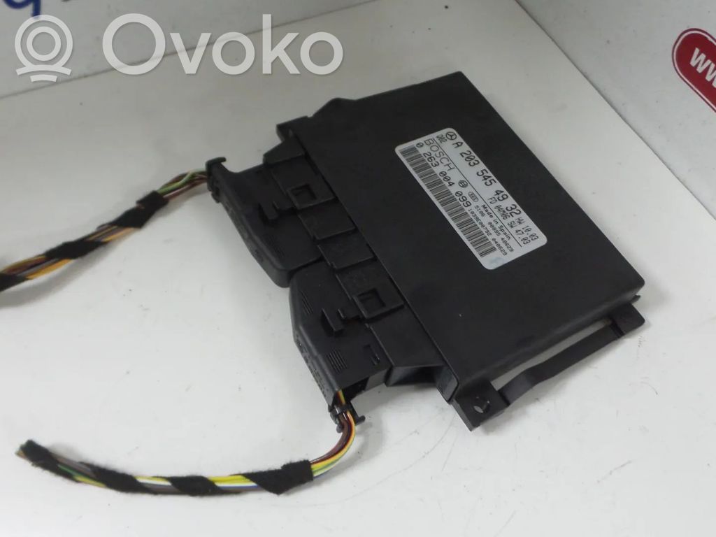 Mercedes-Benz CLK A209 C209 Unitate/modul de comandă parcare PDC 