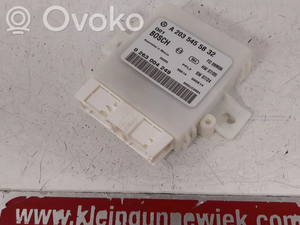 Mercedes-Benz C W203 Centralina/modulo sensori di parcheggio PDC