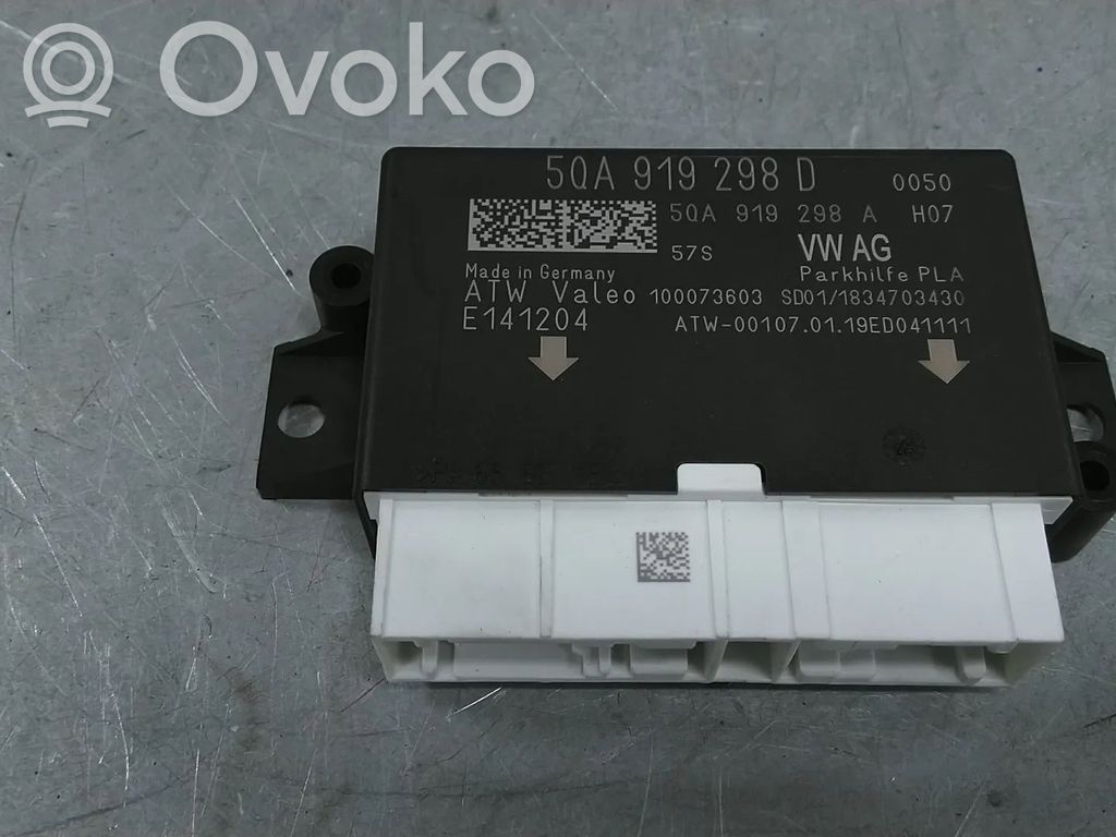Volkswagen Polo VI Sterownik / Moduł parkowania PDC 