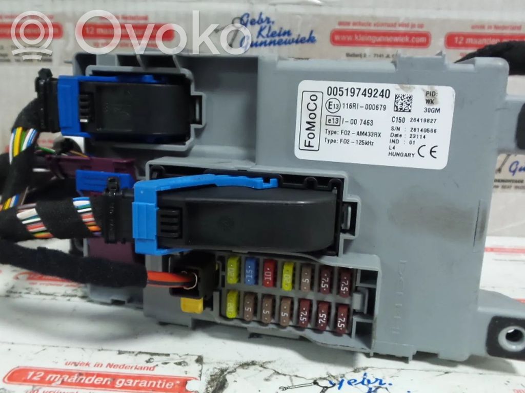 Módulo de fusible   00519749240,51974924