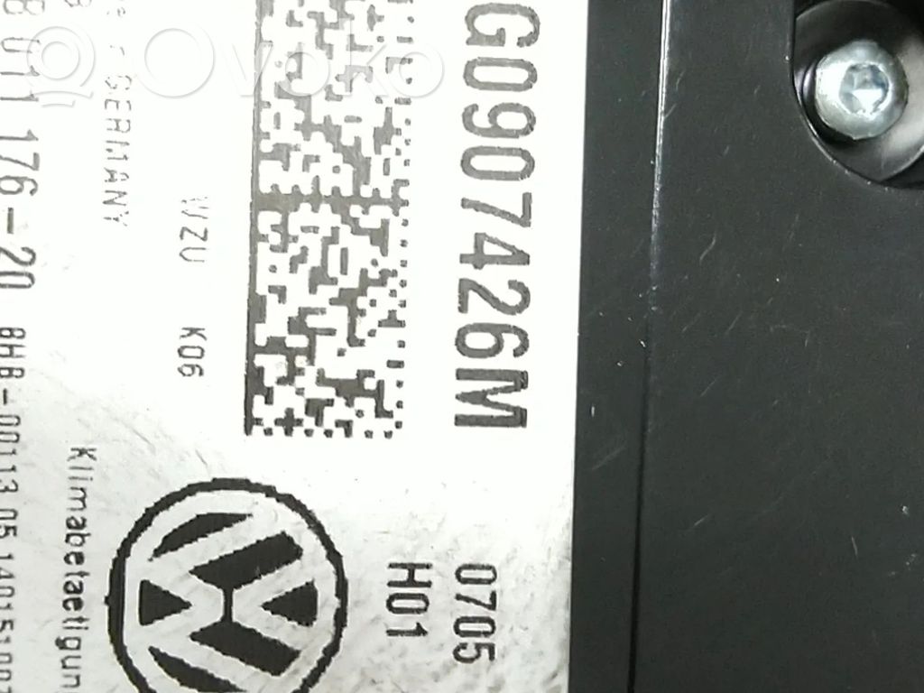 Volkswagen Golf VII Panel klimatyzacji 