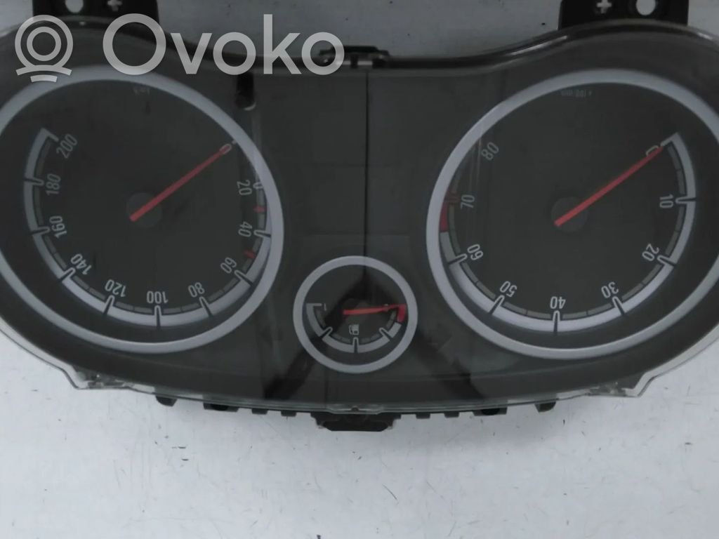 Opel Corsa D Tachimetro (quadro strumenti) 