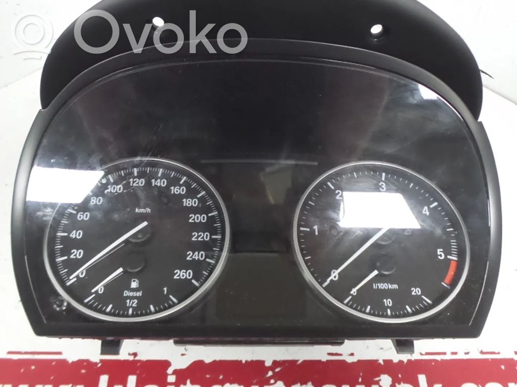 BMW 3 E90 E91 Speedometer (instrument cluster) 