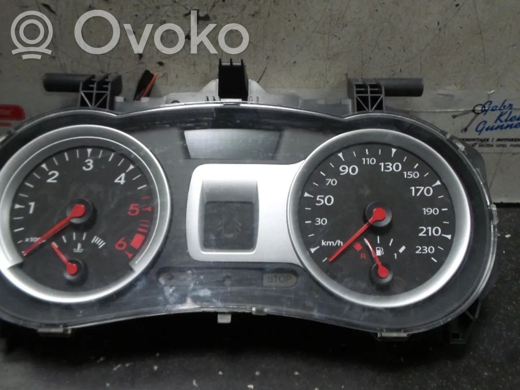 Renault Clio III Vitezometru (grup de instrumente) 