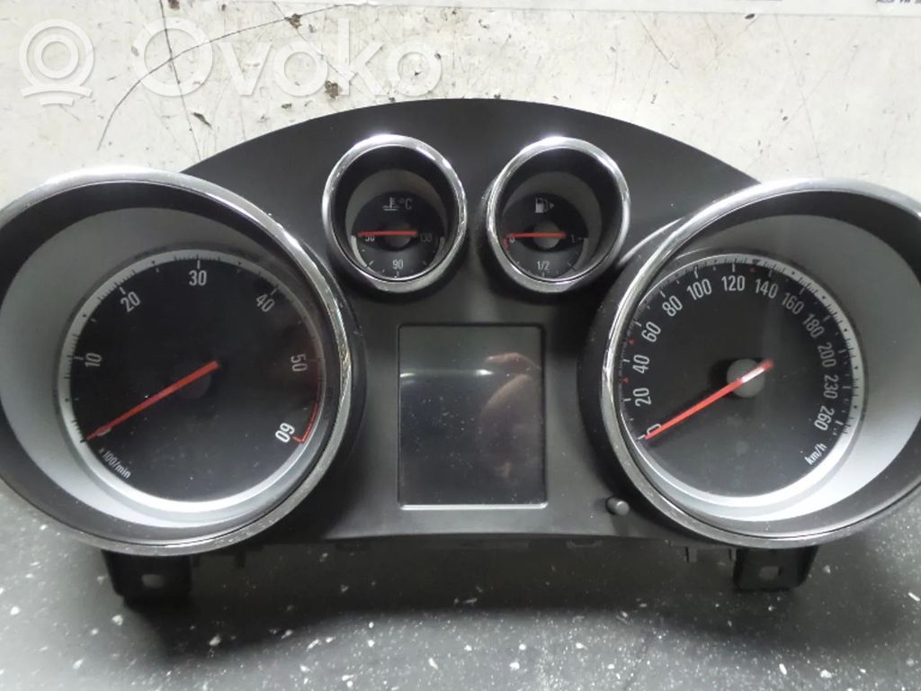 Opel Astra J Vitezometru (grup de instrumente) 