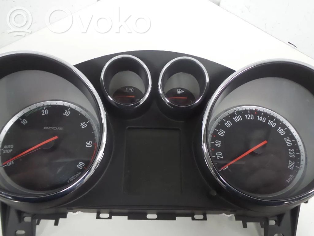 Opel Astra J Vitezometru (grup de instrumente) 