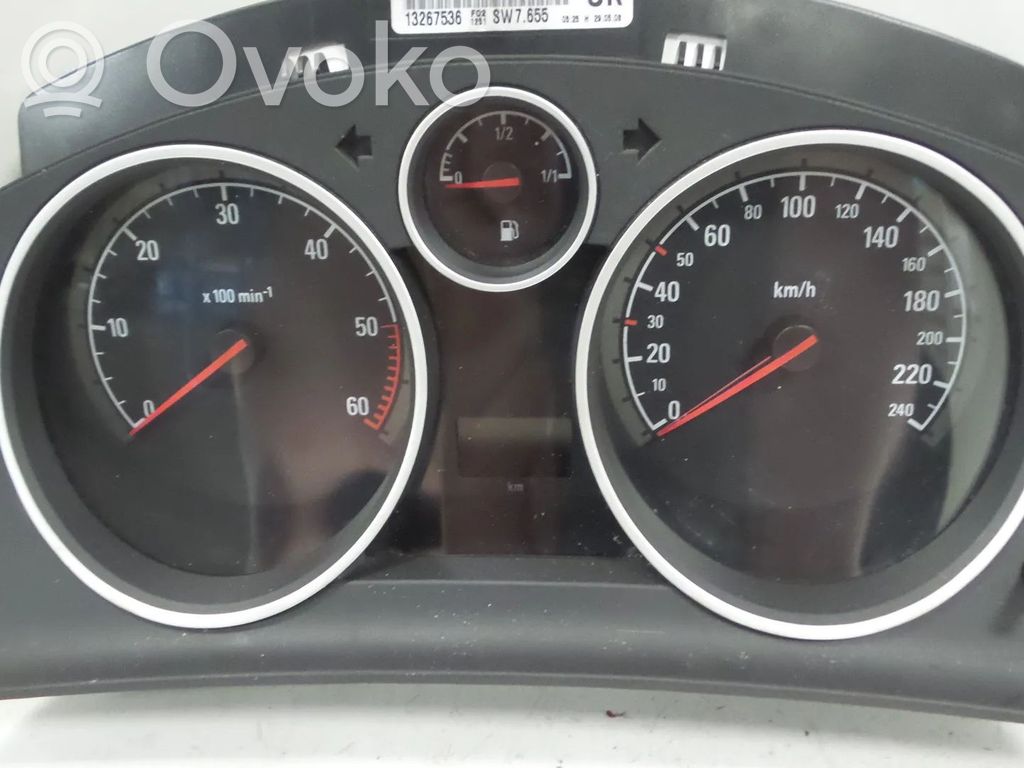 Opel Astra H Vitezometru (grup de instrumente) 