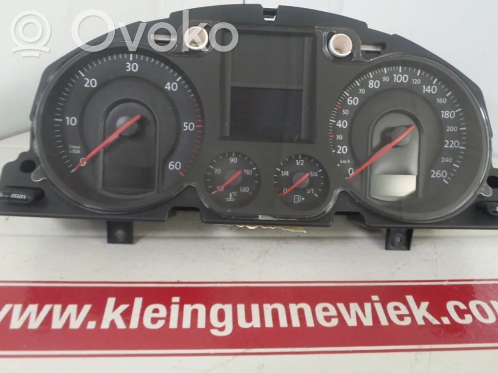 Volkswagen PASSAT B6 Tachimetro (quadro strumenti) 