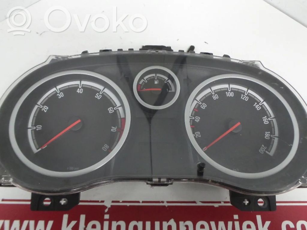 Opel Corsa D Speedometer (instrument cluster) 