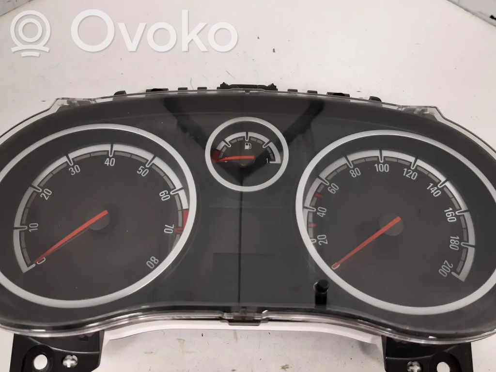 Opel Corsa D Tachimetro (quadro strumenti) 