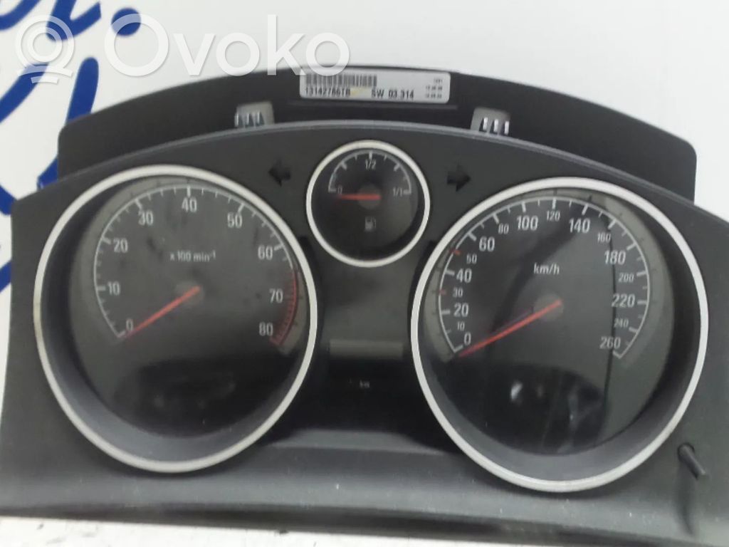 Opel Astra H Nopeusmittari (mittaristo)