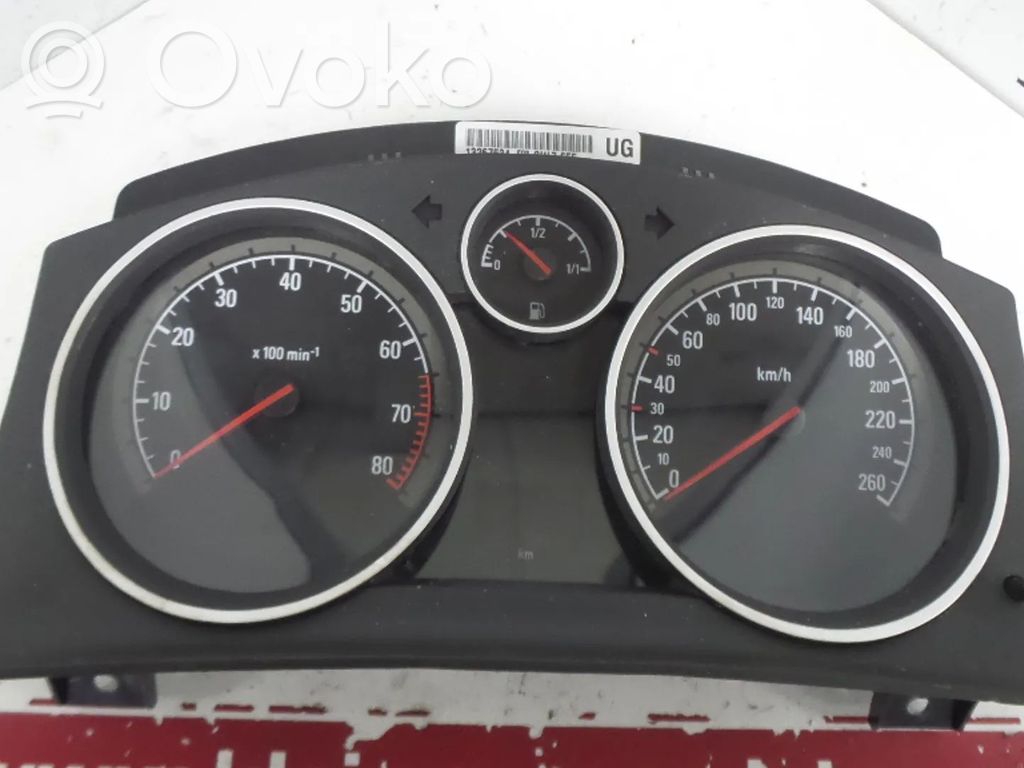 Opel Astra H Licznik / Prędkościomierz 